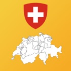 Switzerland Canton Maps and Coat of Arms