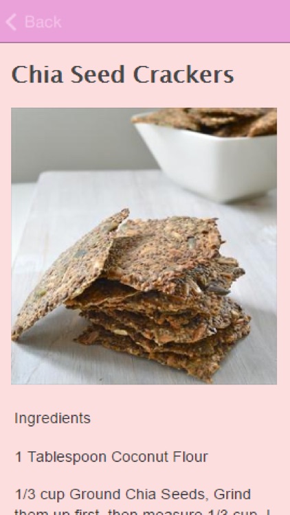 Chia Recipes