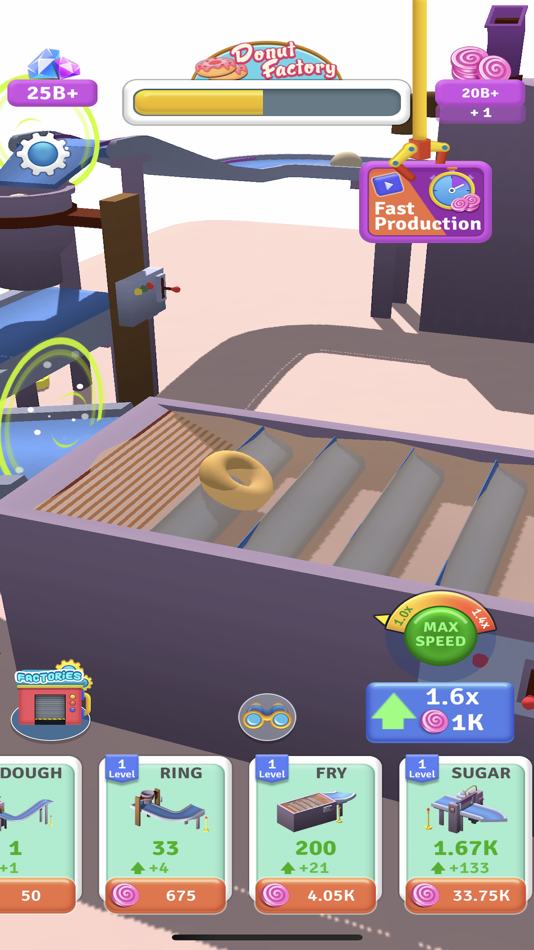 #3. Idle Factories ! (iOS) 由: funcell Games Pvt Ltd