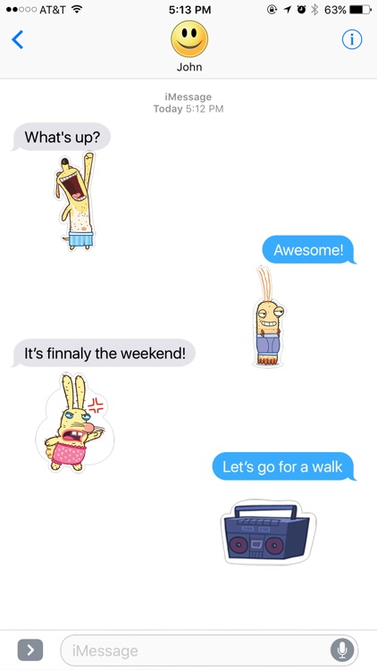 Funny Naked Animals Stickers