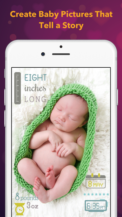 Baby Perfect Pics - Photo Editor for Baby Pictures screenshot 2