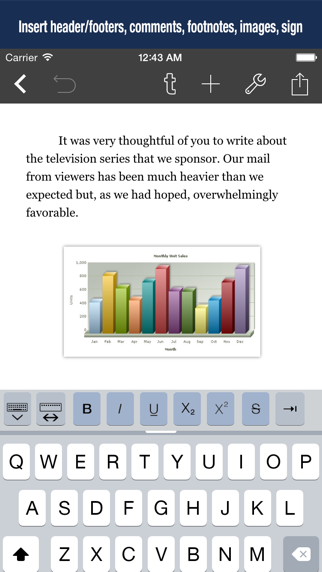 Screenshot #2 pour Word Processor - Textilus Pro