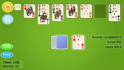 Golf Solitaire Mobile Screenshot