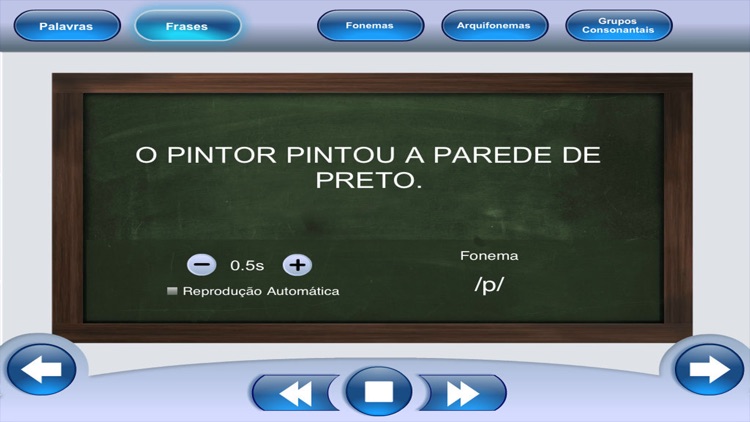 FonoSpeak - Treinamento - Frases e Palavras