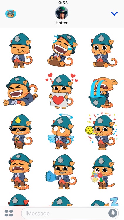Cheshire Jr. Animated Stickers Pack
