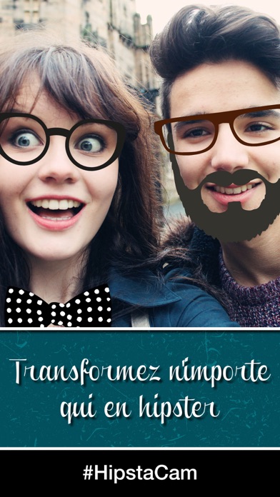 Screenshot #1 pour HipstaCam: Photo Editor Avec Des Moustaches