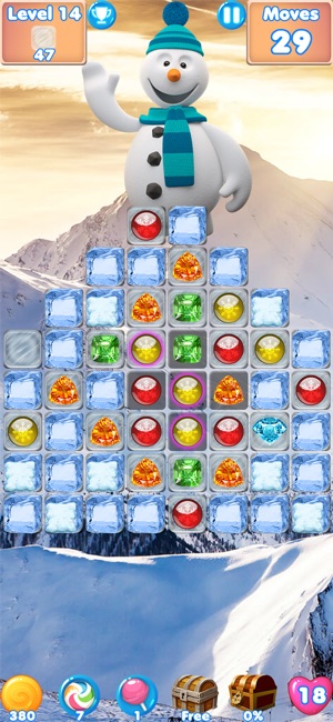 Snowman Swap - Christmas games(圖2)-速報App