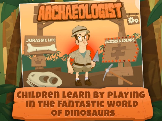 Dinosaurus: Archeoloog Spel 2+ iPad app afbeelding 2
