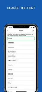 Fonts Changer Custom Keyboard screenshot #4 for iPhone