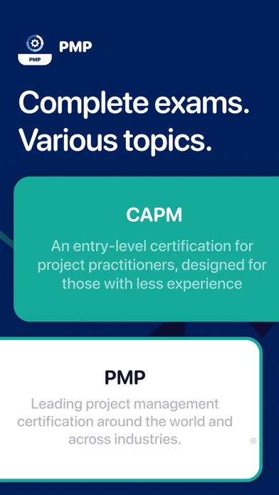 Screenshot #1 pour PMI PMP Exam Prep