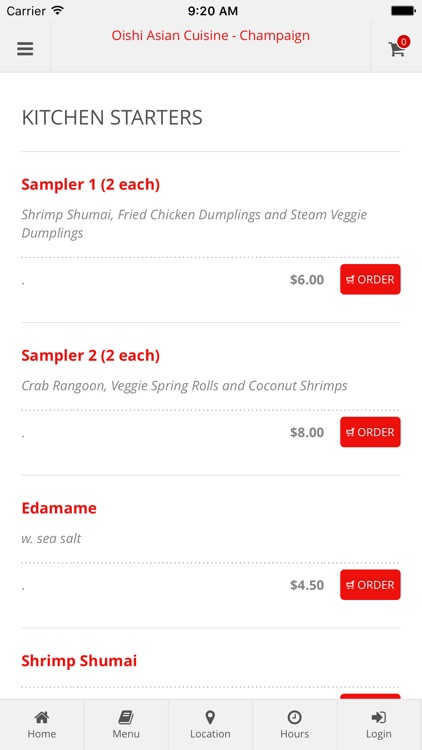 Oishi Asian Cuisine Champaign