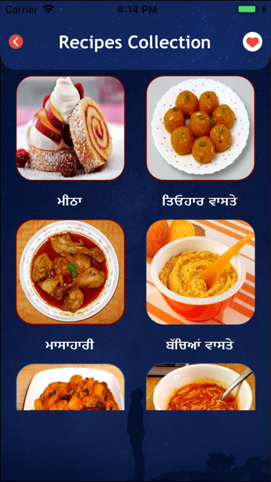 Punjabi Recipes - Indian Food Screenshot