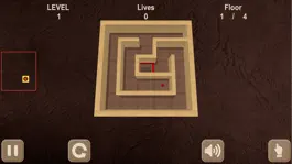 Game screenshot Red ball & maze. Inside View apk