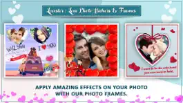 Game screenshot Lovester: Premium Love Photo Frames & Stickers hack