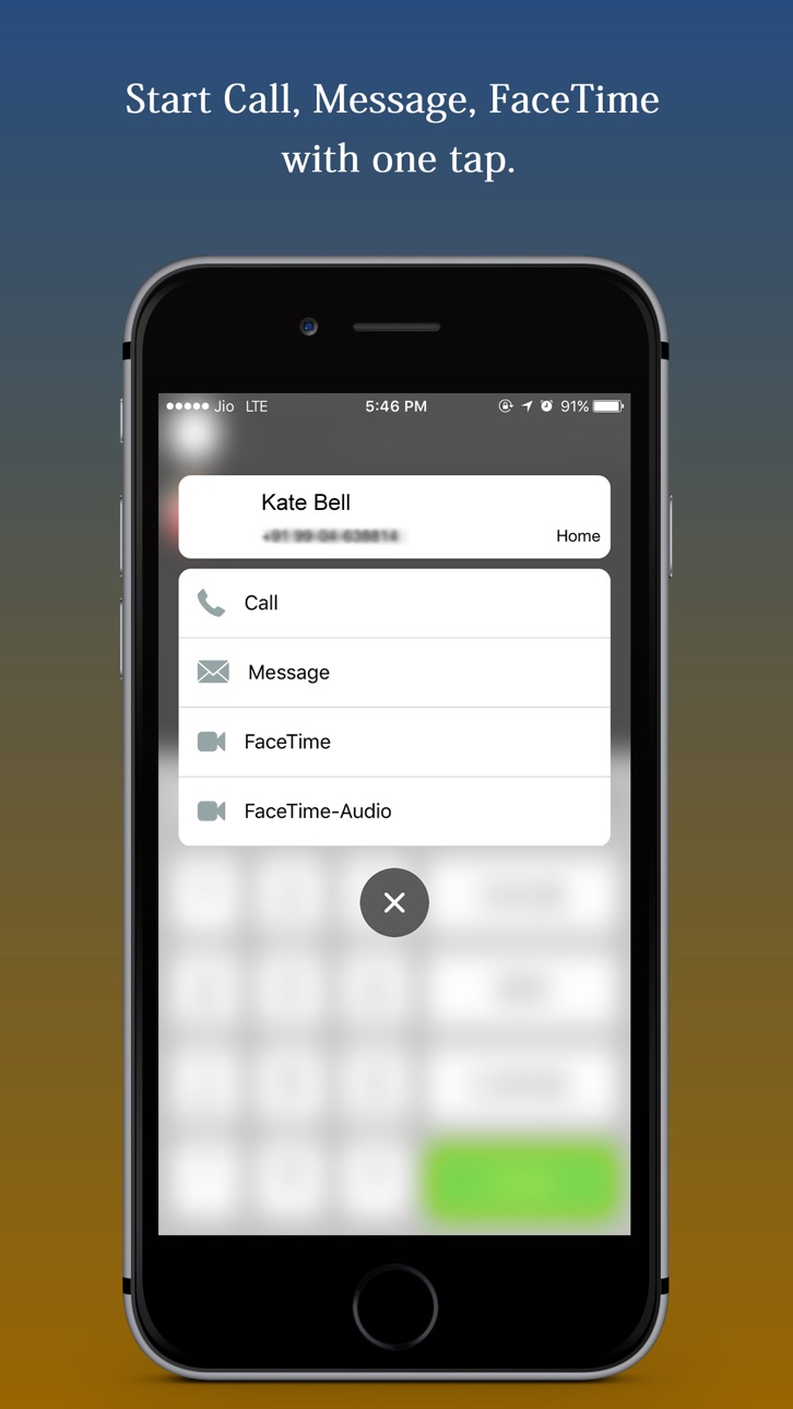 iPhone screenshot