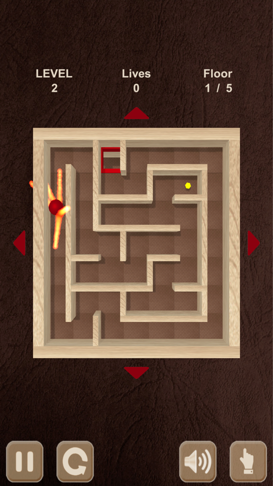 #3. Roll the ball. Labyrinth box (iOS) 由: Ruslan Goncharenko