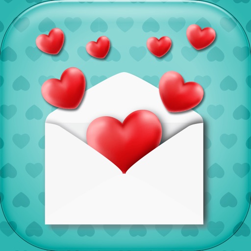 Valentine's Day Love Cards & Invitation Maker Icon