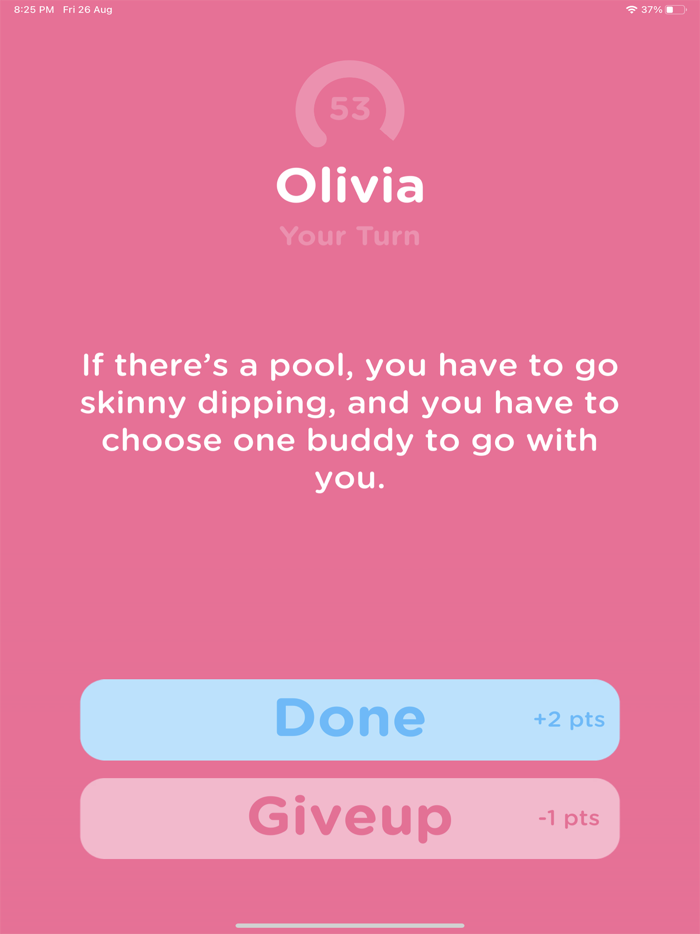 House Party Truth Or Dare Game