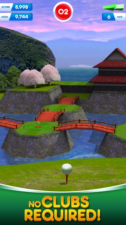 Flick Golf! Free screenshot-4