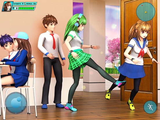 Screenshot #6 pour Anime Girl lycée vie