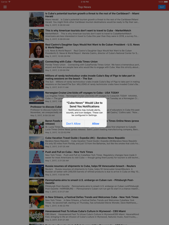 Screenshot #4 pour Cuba News & Travel Info Today in English
