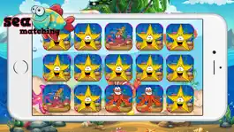 Game screenshot Sea Animal Match - Cards Matching Games Kids hack