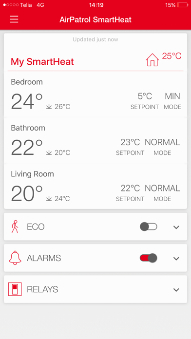 Screenshot #1 pour AirPatrol SmartHeat