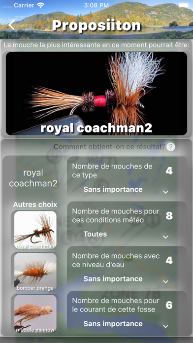 Salmon fishing Ste-Marguerite Screenshot