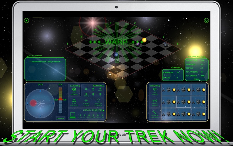 Screenshot #2 pour Star Conquest - Galaxian Trek and Planet Wars