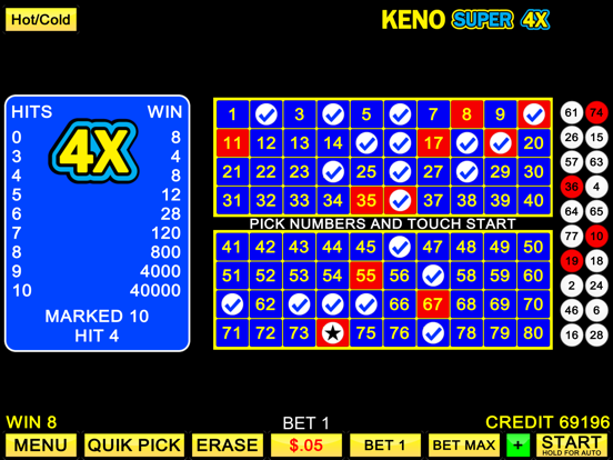 Screenshot #4 pour Keno Super 4X