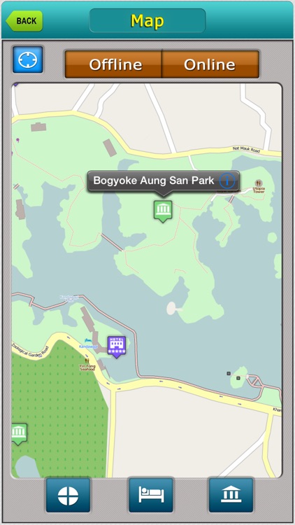 Yangon Offline Map City Guide
