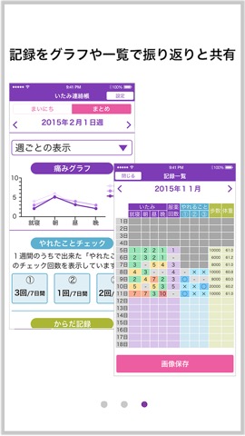 いたみ連絡帳 -肩・腰・膝の痛み記録-のおすすめ画像5