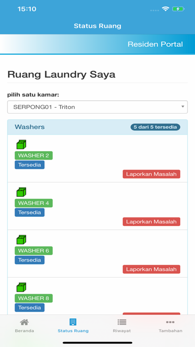 Screenshot #3 pour UWash Cashless Laundry App