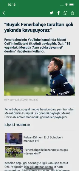 Game screenshot NTV Spor - Sporun Adresi apk