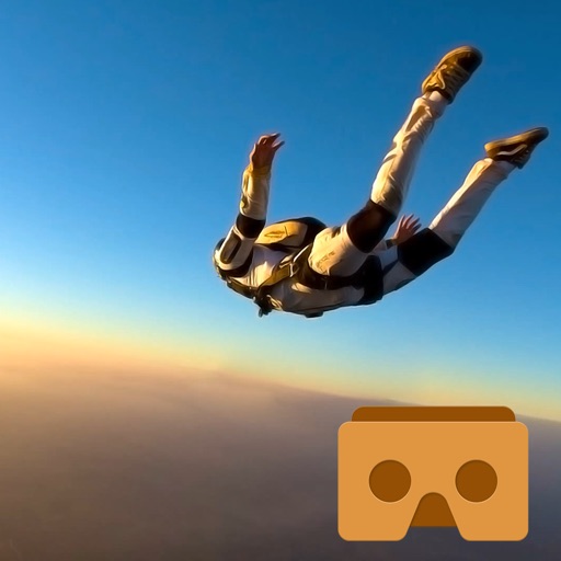 VR Skydiving Simulator - Flight & Diving in Sky Icon