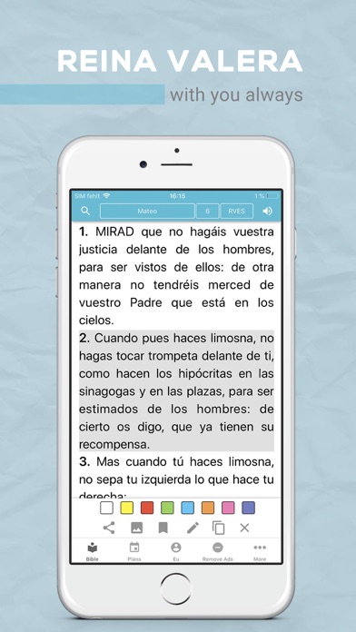 Bible Reina Valera Screenshot