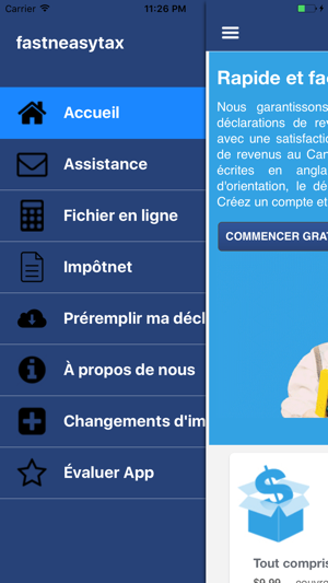 Déclaration d'impôt du Québec