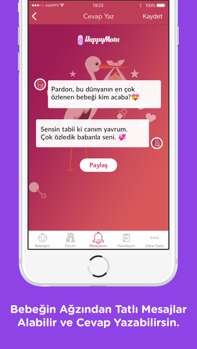 Happy Mom • Hamilelik Takibi Screenshot 4 - AppWisp.com Happy Mom • Hamilelik Takibi Screenshot 4 - AppWisp.com