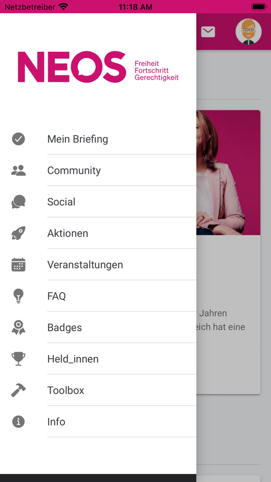 #2. NEOS 2 Go (iOS) 由: NEOS - Das neue Österreich