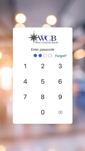 WCBank screenshot 2
