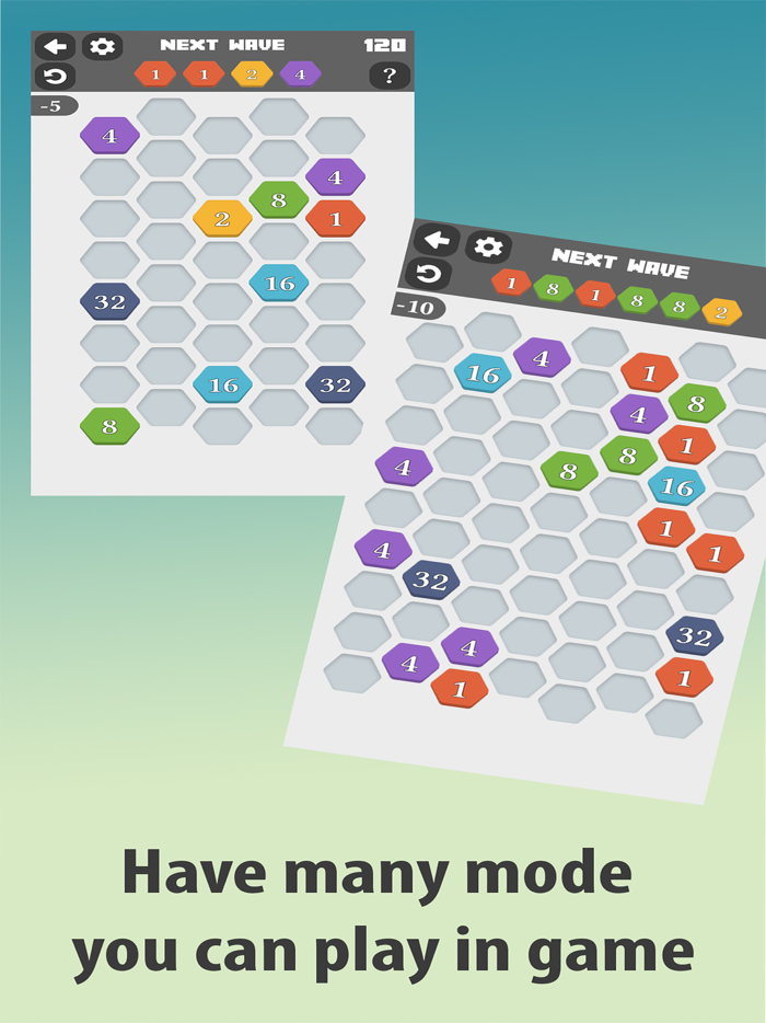 Hexagon - Connect Number