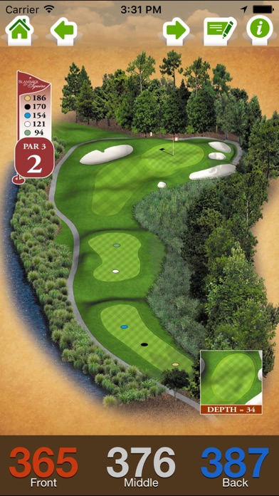 Screenshot #3 pour WGV Golf Courses