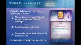 Game screenshot Wisdom of the Oracle Cards apk