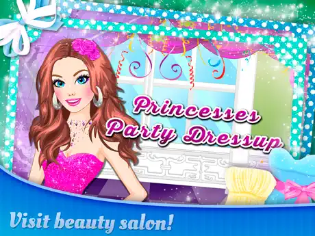 Monaco Princess: Party Dressup. Fashionable game