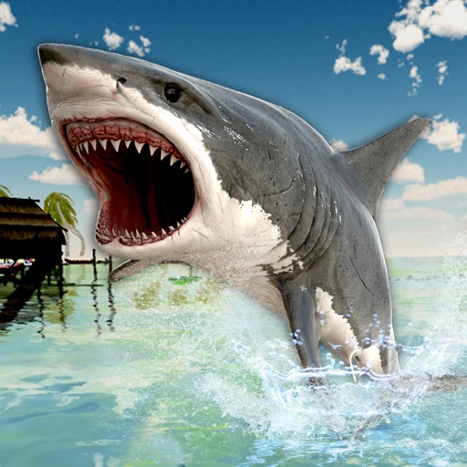 охотник Акула имитатор : Море Атака 3D