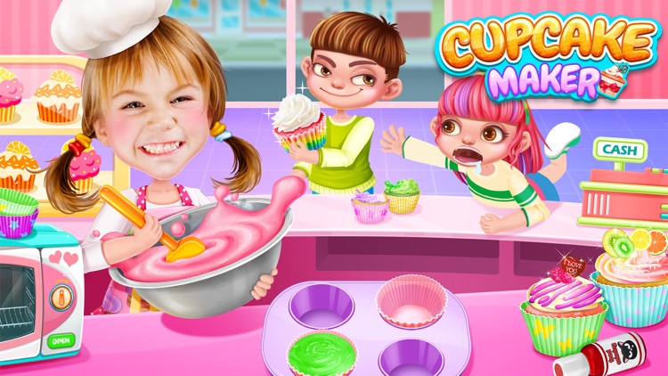 Cupcake Maker! Sweet Food Cooking Dessert Games