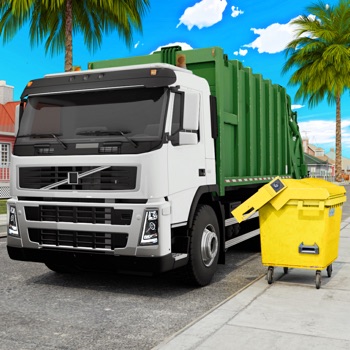 truck simulator vuilnis afval
