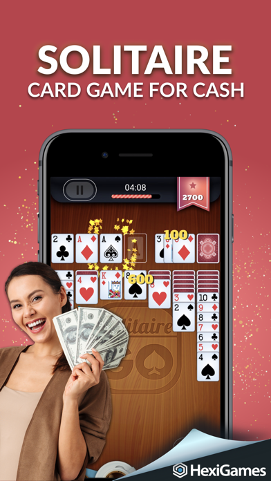 Solitaire Go: Money Card Game screenshot 1