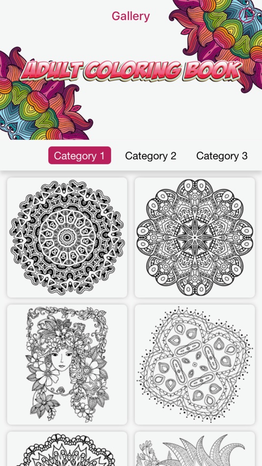coloring book color therapy free adult for adults - 1.0 - (iOS)