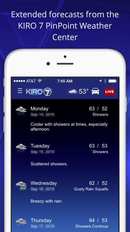 KIRO 7 -Seattle area news, weather, traffic&sports screenshot-4